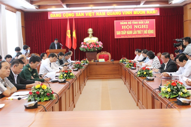 Dak Lak Party Executive Committee holds its 7th Conference (extended)