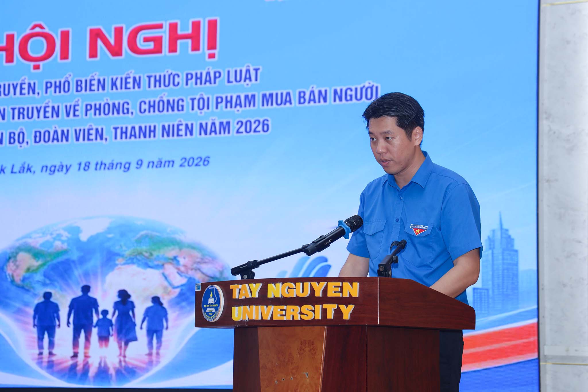 Hơn 400 đại biểu tham dự Hội nghị tuyên truyền, phổ biến kiến thức pháp luật, tập huấn kỹ năng tuyên truyền về phòng, chống tội phạm mua bán người