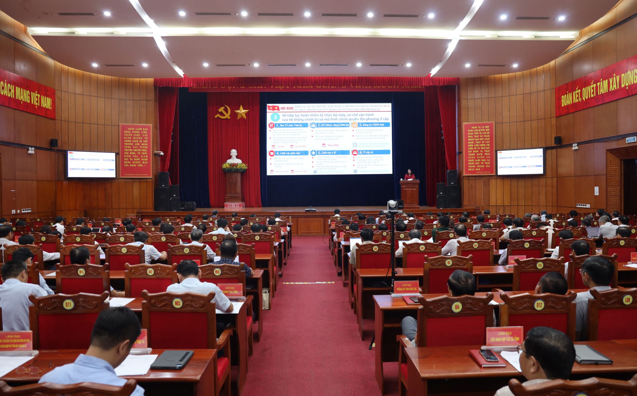 Tỉnh ủy Đắk Lắk tổ chức Hội nghị nghiên cứu, học tập, quán triệt, tuyên truyền và triển khai thực hiện các văn bản của Tỉnh ủy, Ban Thường vụ Tỉnh ủy triển khai Nghị quyết Hội nghị lần thứ ba Ban Chấp hành Trung ương Đảng khóa XIV
