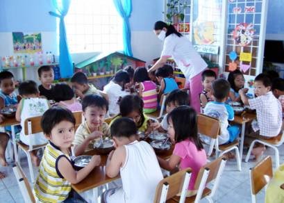 Bổ sung kinh phí hỗ trợ tiền ăn trưa cho trẻ em mầm non từ 3 đến 5 tuổi năm học 2016-2017