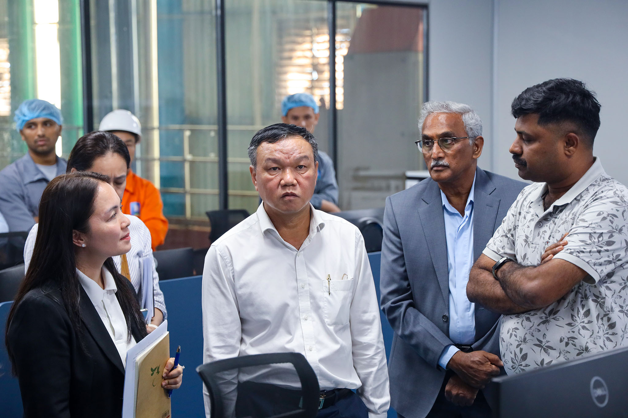 Phó Chủ tịch UBND tỉnh Đào Mỹ kiểm tra thực địa các dự án trọng điểm tại cụm công nghiệp Cư Kuin