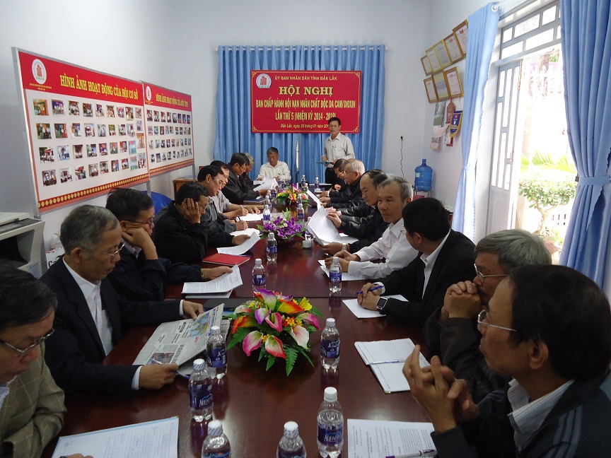 Hội Nạn nhân Da cam/dioxin tỉnh Đắk Lắk tổng kết công tác 2016