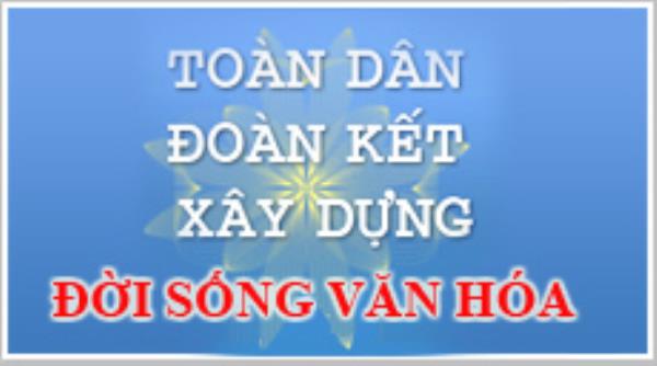 Kiến nghị của Ban Chỉ đạo phong trào TDĐKXDĐSVH tại Báo cáo số 85/BC-BCĐ ngày 17/01/2017.