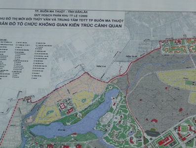 Điều chỉnh cục bộ Quy hoạch phân khu tỷ lệ 1/2000 Khu đô thị mới Đồi Thủy văn và Trung tâm thể dục thể thao thành phố Buôn Ma Thuột