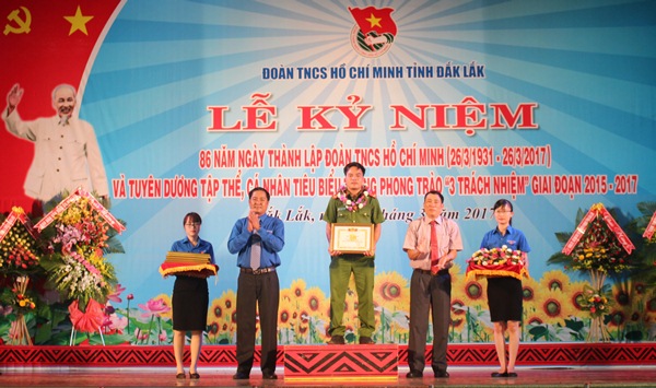 Lễ kỷ niệm 86 năm Ngày thành lập Đoàn Thanh niên cộng sản Hồ Chí Minh.