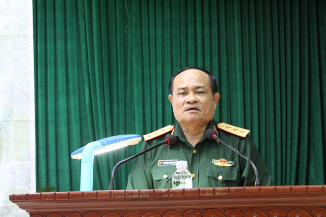 Bộ Tổng Tham mưu làm việc với lực lượng vũ trang các tỉnh Tây Nguyên