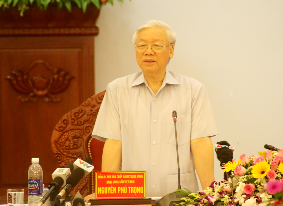 Triển khai kết luận của Tổng Bí thư Nguyễn Phú Trọng tại cuộc làm việc của lãnh đạo chủ chốt tháng 5/2017