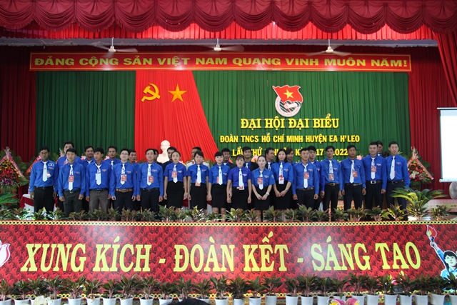 Đại hội Đại biểu Đoàn TNCS Hồ Chí Minh huyện Ea H’Leo lần thứ X, nhiệm kỳ 2017 – 2022