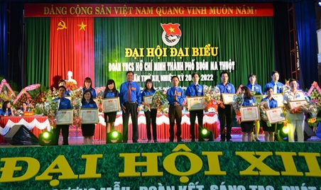 Đại hội đại biểu Đoàn TNCS Hồ Chí Minh thành phố Buôn Ma Thuột lần thứ XII, nhiệm kỳ 2017 - 2022