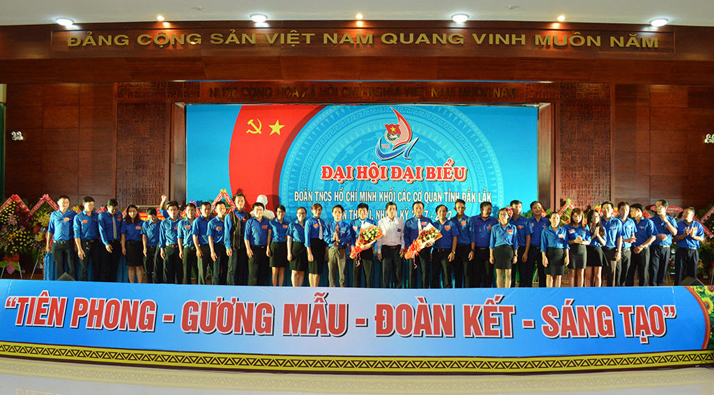 Đại hội đại biểu Đoàn TNCS Hồ Chí Minh khối Các cơ quan tỉnh Đắk Lắk lần thứ VI, nhiệm kỳ 2017 – 2022
