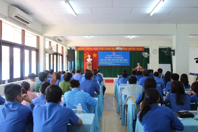 Hội nghị Báo cáo viên Tỉnh đoàn quý II/2017