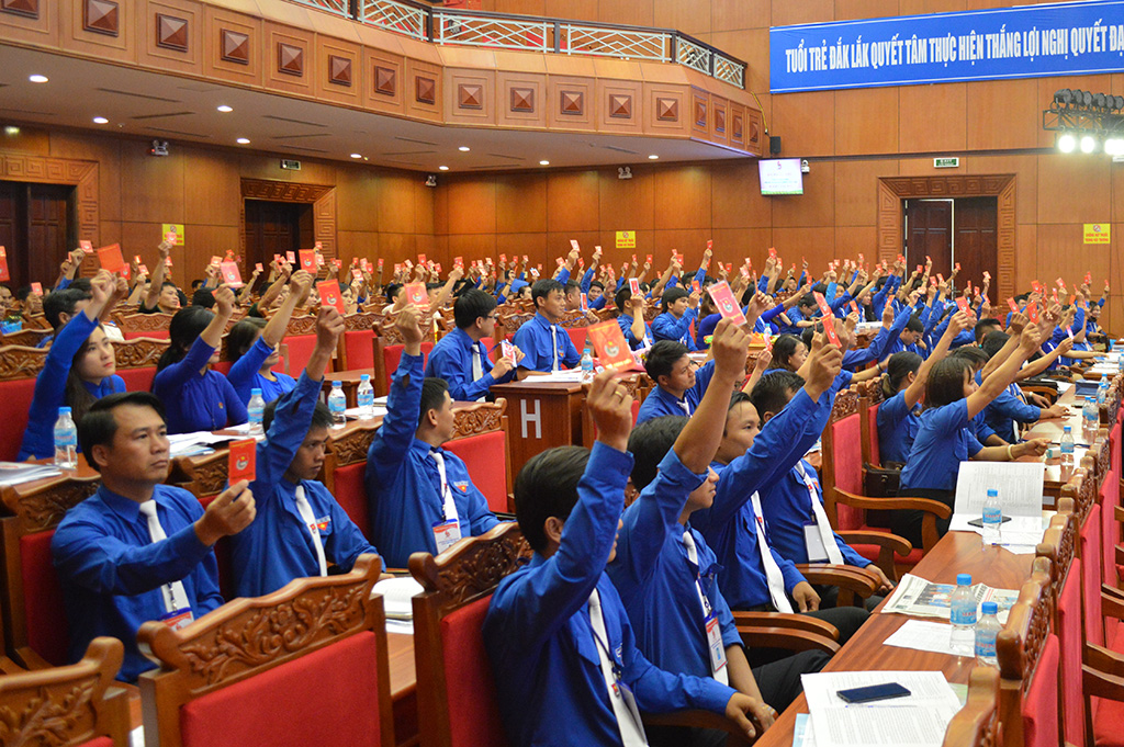 13 đại biểu đại diện cho tuổi trẻ Đắk Lắk dự Đại hội Đại biểu Đoàn TNCS Hồ Chí Minh toàn quốc lần thứ XI