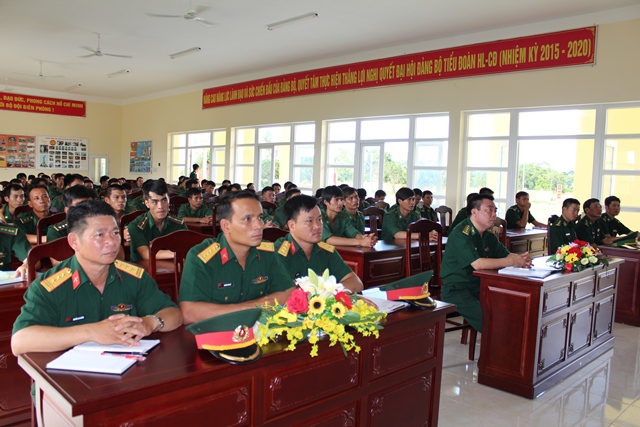 Bộ Chỉ huy Bộ đội Biên phòng tỉnh Đắk Lắk khai mạc huấn luyện quân nhân dự bị năm 2017
