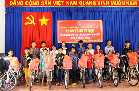 Phê duyệt Điều lệ Hội Bảo trợ người tàn tật và trẻ mồ côi huyện Krông Năng khóa I, nhiệm kỳ 2017 – 2022.