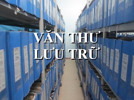 Tăng cường thực hiện công tác văn thư, lưu trữ