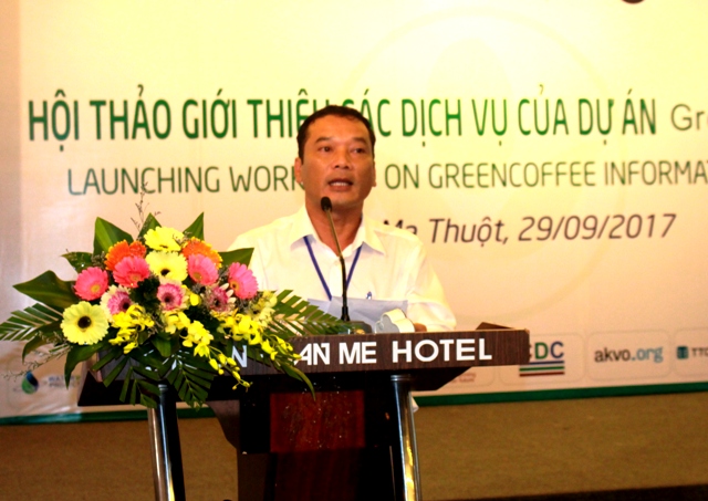 Hội thảo quốc tế “Giới thiệu dịch vụ thông tin Greencoffee trong canh tác cà phê bền vững”