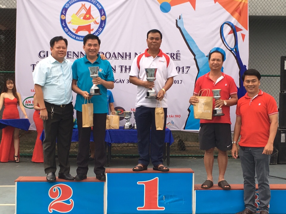 First Tennis Tournament of Dak Lak Young Entrepreneurs’ Association in 2017