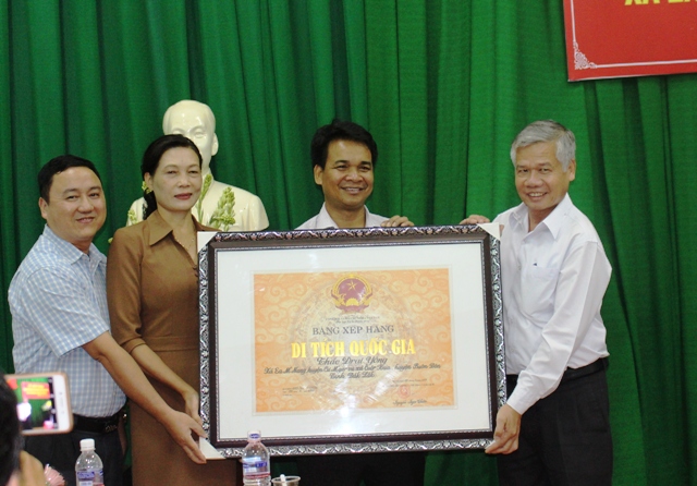 Danh thắng Thác Drai Yông được công nhận Di tích Quốc gia