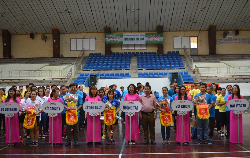 178 vận động viên tham dự Hội thao Khối thi đua số 6 của UBND tỉnh.