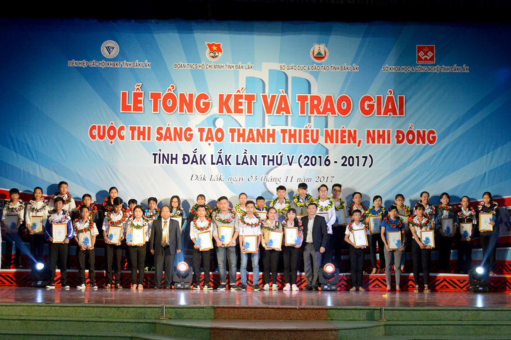 Cuộc thi sáng tạo thanh thiếu niên nhi đồng lần thứ V: Vinh danh 27 tác giả, nhóm tác giả xuất sắc