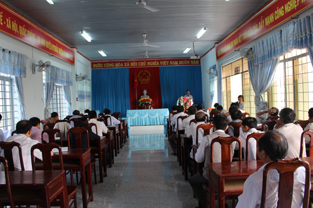 Huyện M’Đrắk: Đánh giá công tác xây dựng Nông thôn mới năm 2017 và triển khai kế hoạch năm 2018