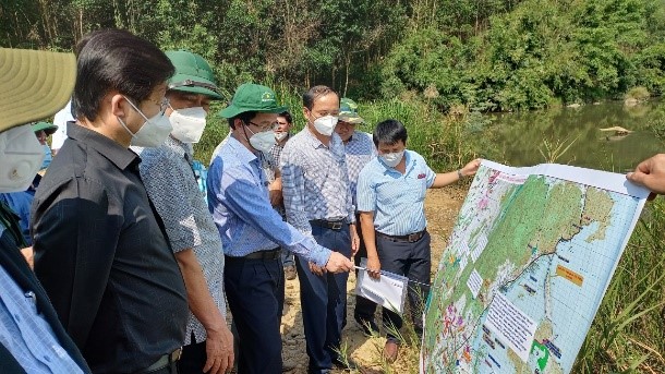 Provincial leaders survey Khanh Hoa - Buon Ma Thuot Expressway