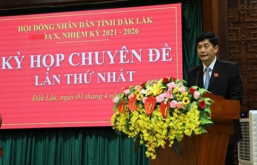 Opening the First Thematic Meeting, the 10th People’s Council of the Province, 2021-2026 term