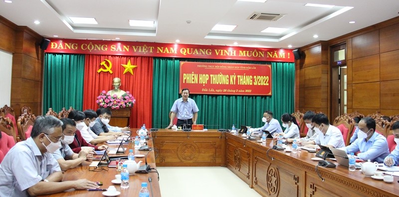 The Standing Committee of the People's Council of Dak Lak Province starts implementing tasks in April 2022