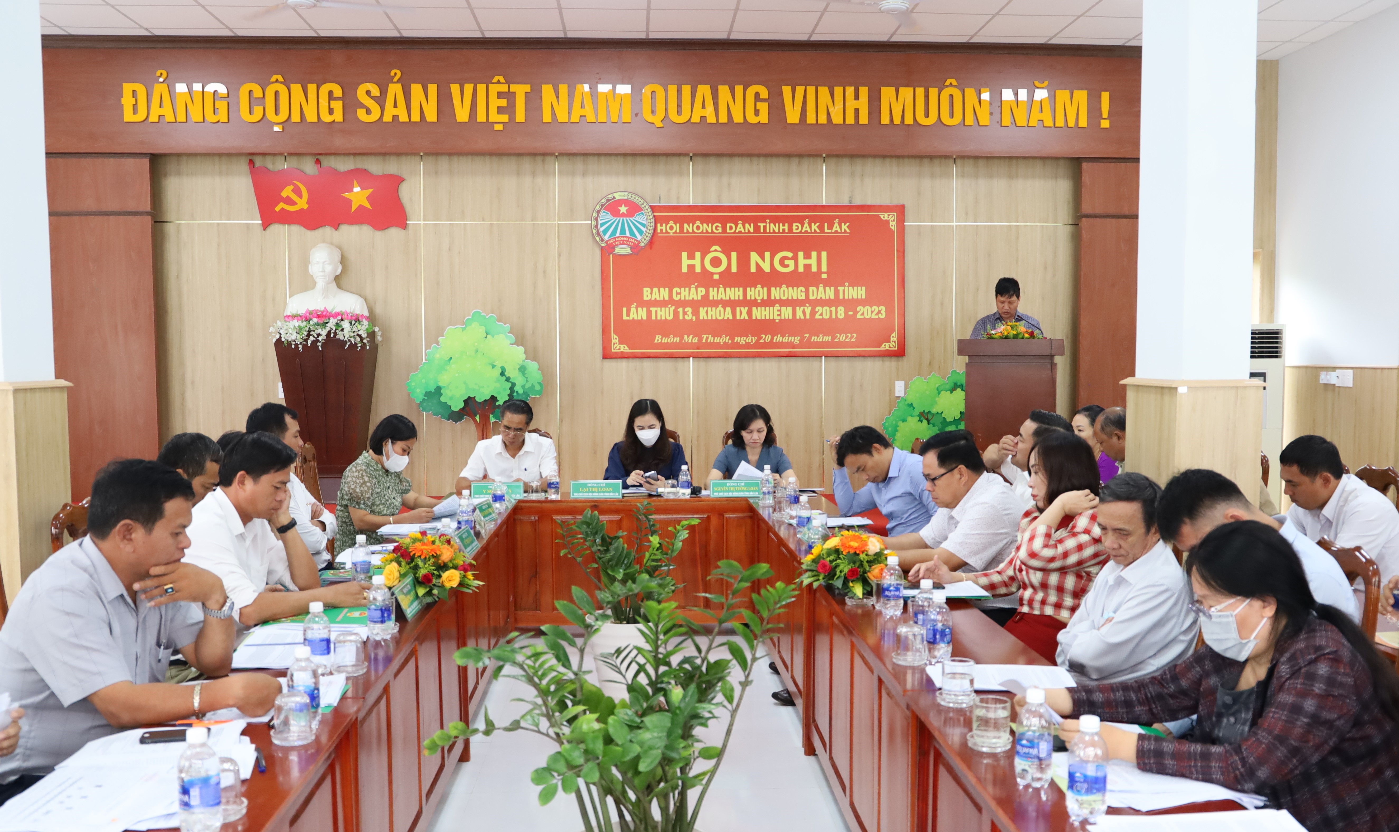 The 13th conference of the Executive Committee of the Dak Lak Farmers' Union, Course IX, tenure 2018-2023