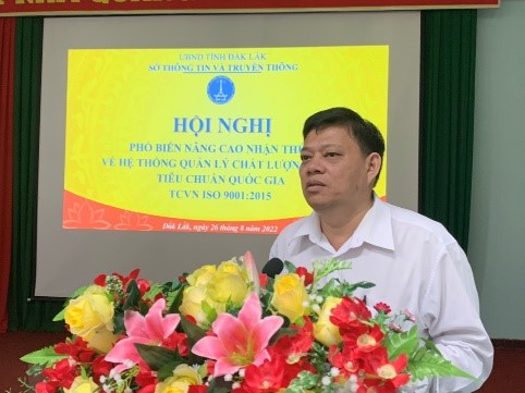 Disseminating quality management system according to national standard TCVN ISO 9001:2015