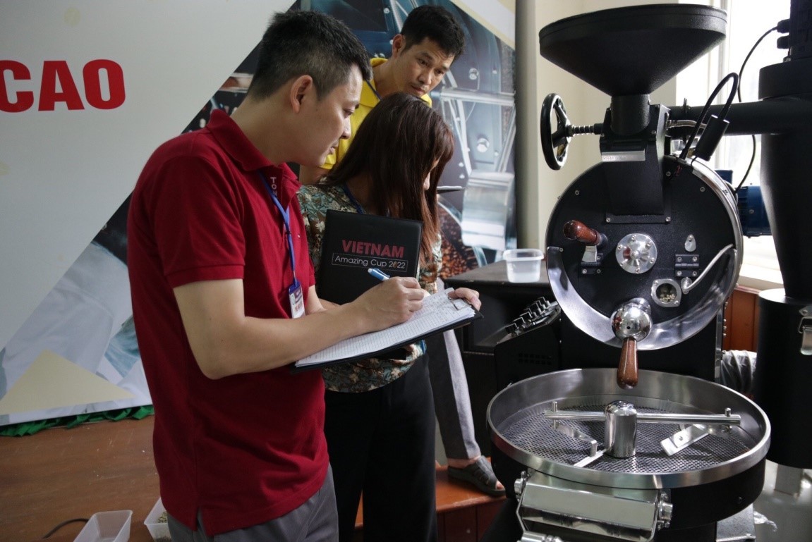 Launching Vietnam Coffee Roasting Contest 2022