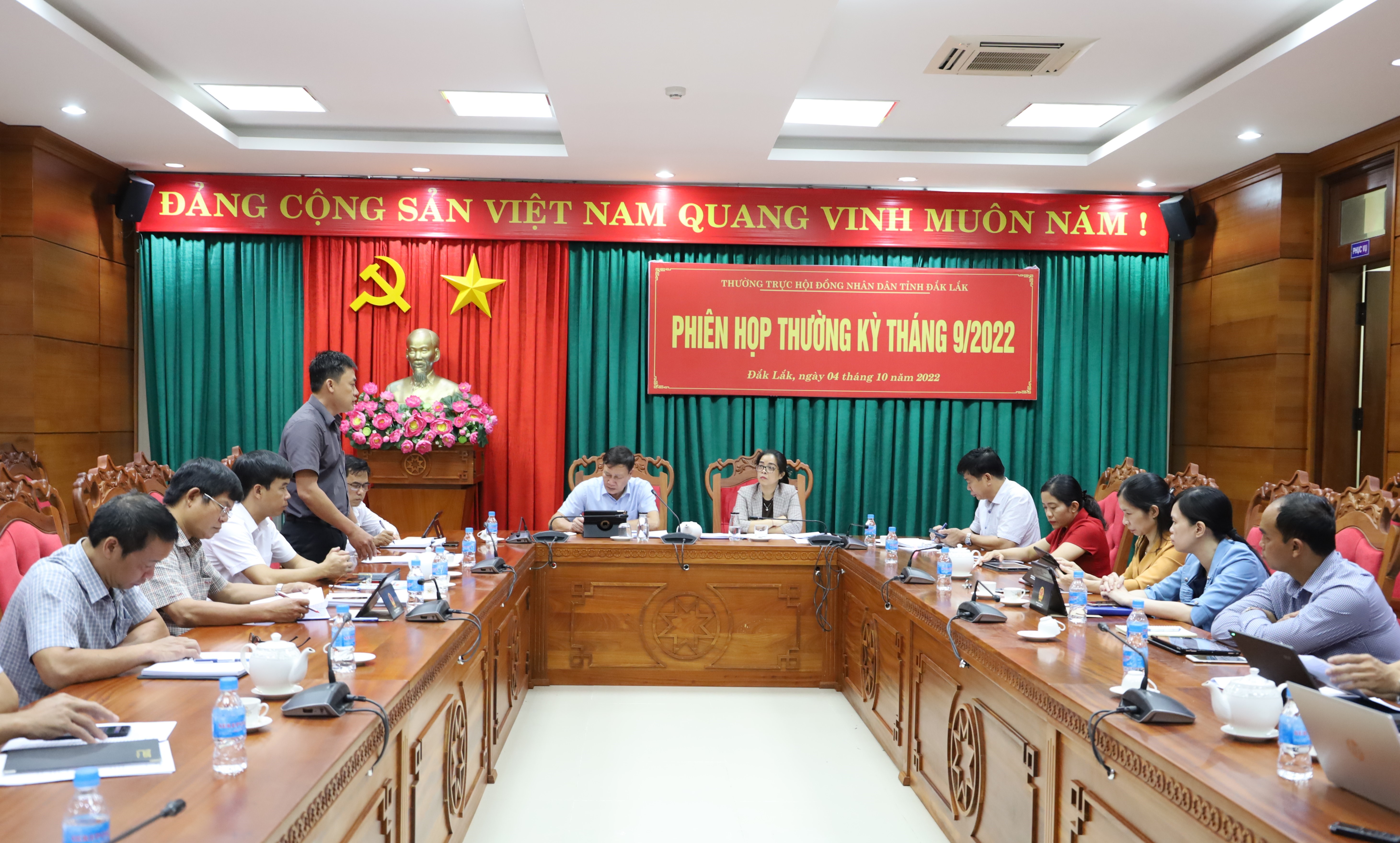 The Standing Committee of the People's Council of Dak Lak Province holds a regular meeting of September 2022