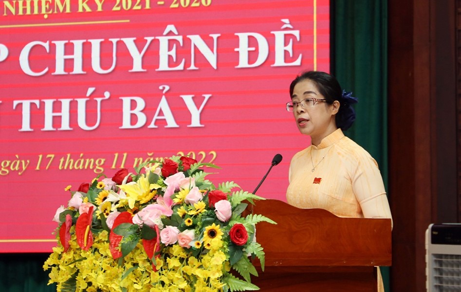 Opening the Seventh Symposium, 10th Term of the Provincial People's Council