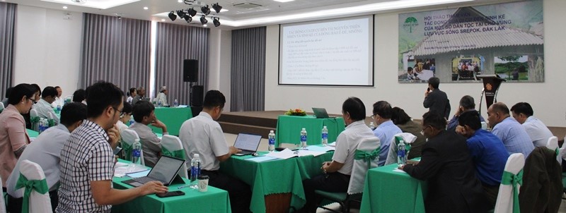 Workshop on impacts of migration on livelihoods of some local ethnic groups in the Serepok river basin, Dak Lak