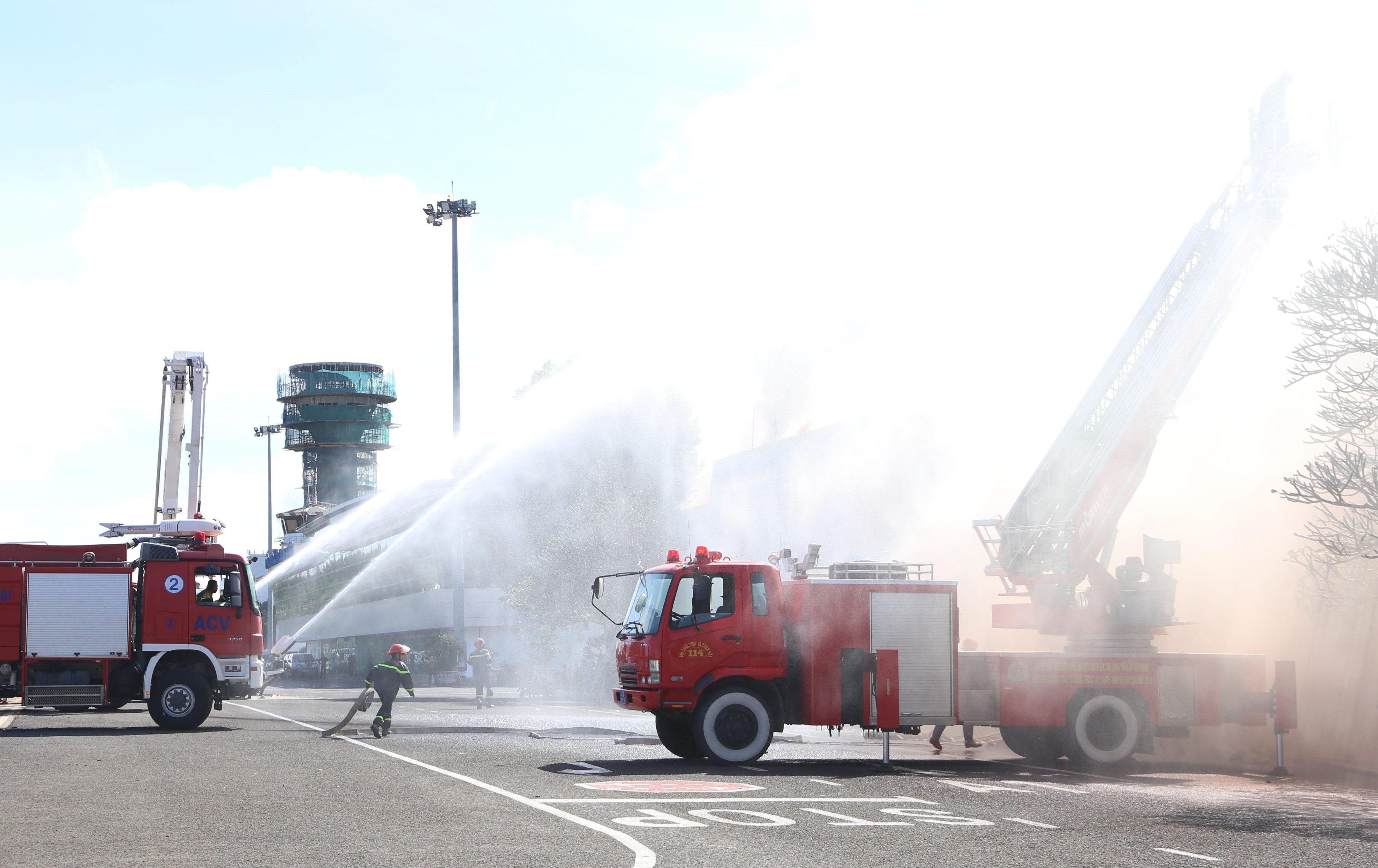 Closing of the National Drill on response to illegal interference in civil aviation activities