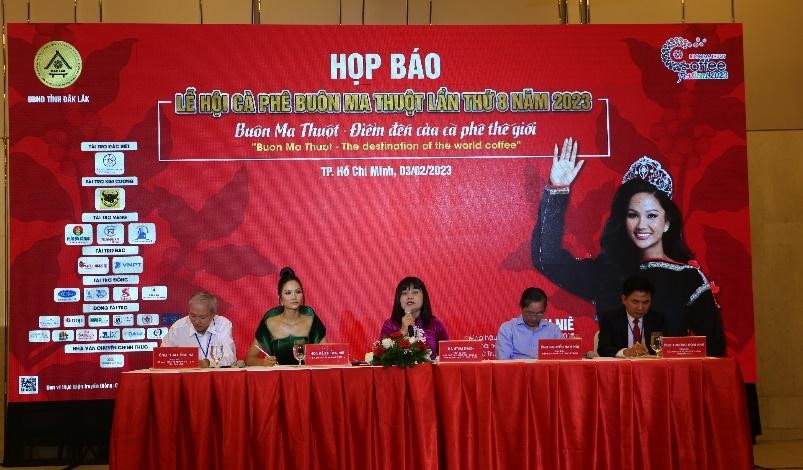 Press conferences in three locations on the 8th Buon Ma Thuot Coffee Festival 2023