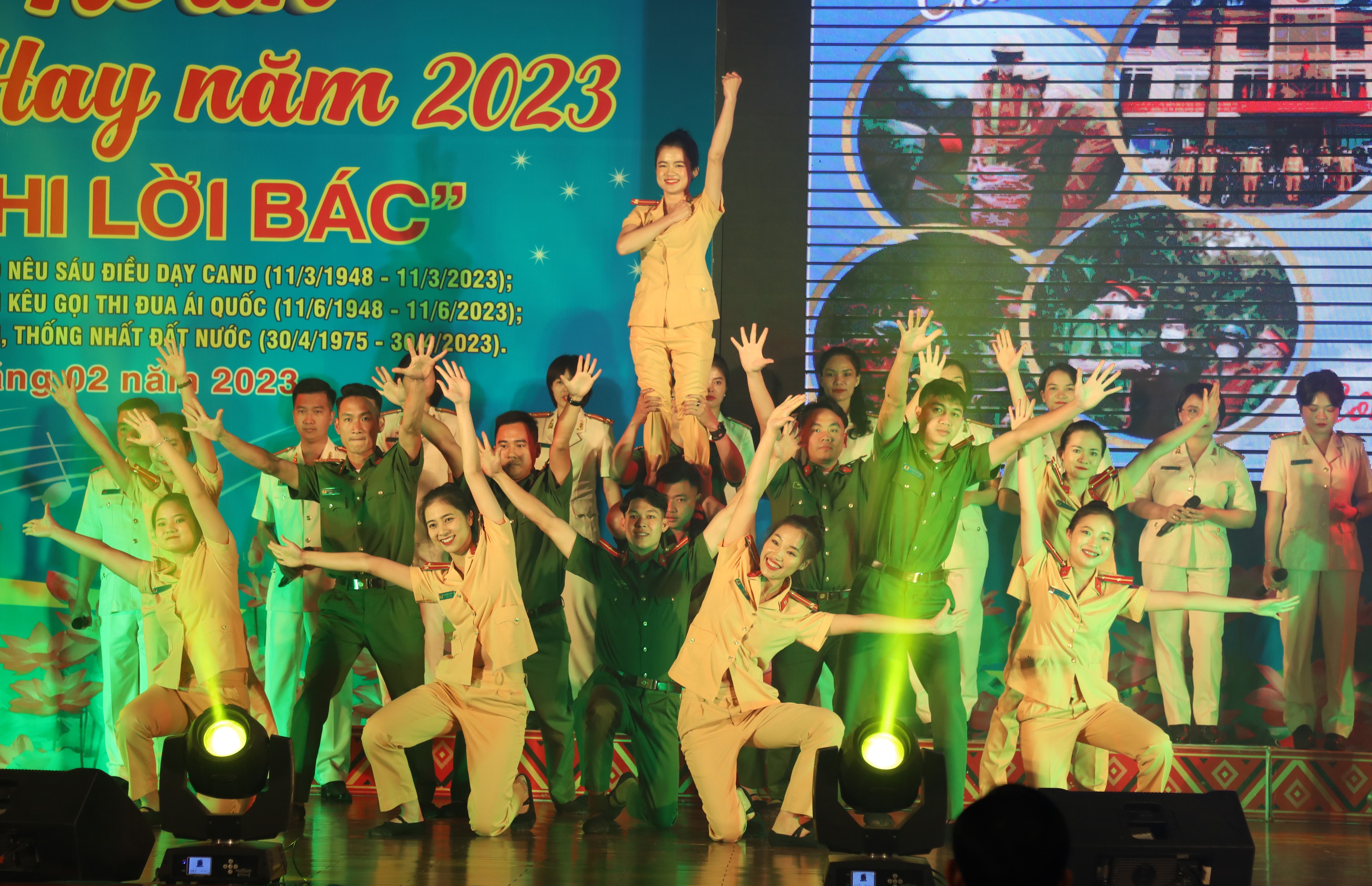 Dak Lak Provincial Police Singing Competition 2023