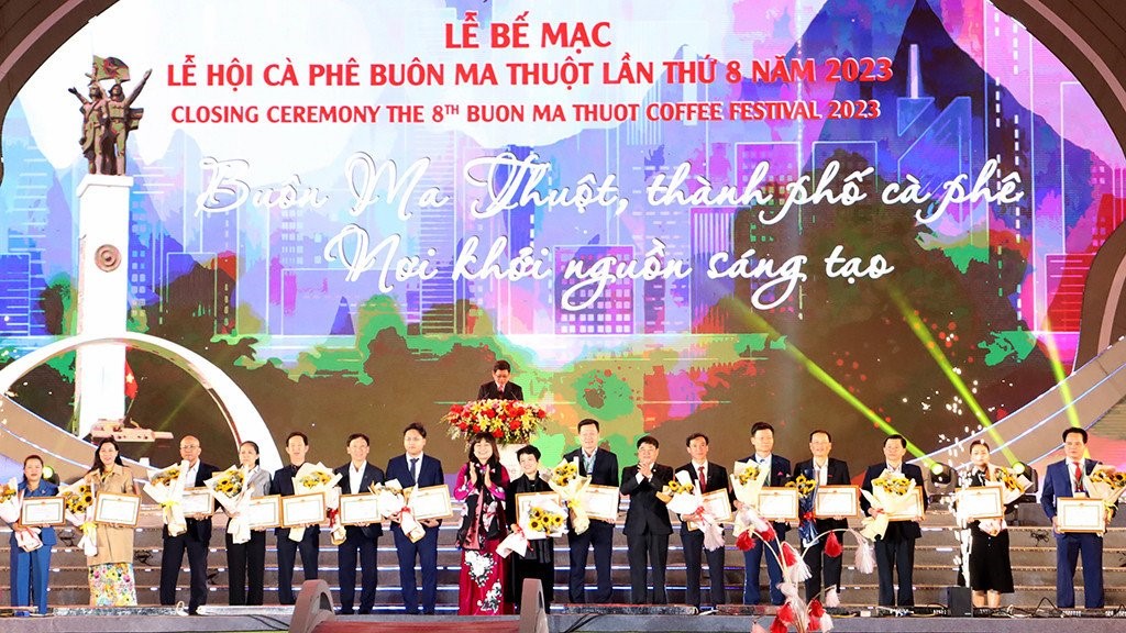 Closing of the 8th Buon Ma Thuot Coffee Festival 2023: Buon Ma Thuot, the coffee city - The origin of creativity