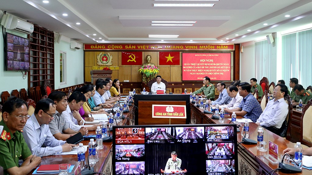 Online conference on the implementation of Decision No. 90-QD/TW of the Party’s Secretariat