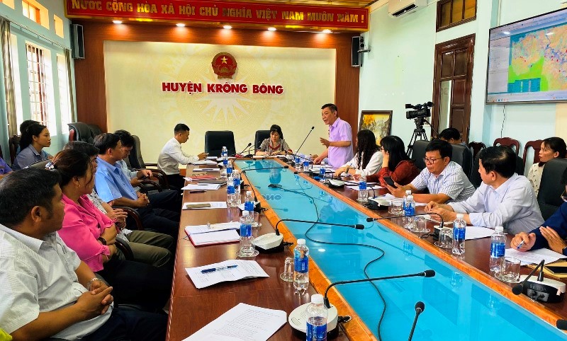 Agreeing on the additional area to be included in the National Historical Site of the Resistance Base in Dak Lak