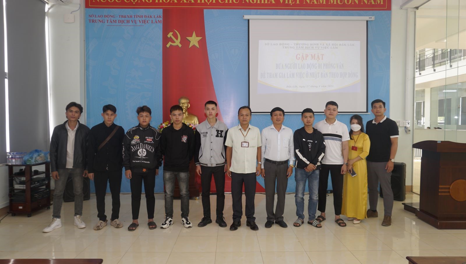 8 workers from Dak Lak are selected for employment in Japan at zero expenses