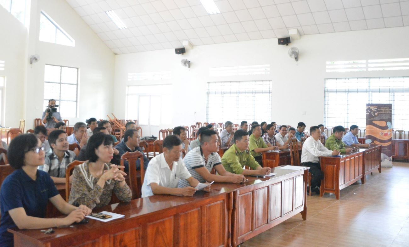 The launch of "Community Forest Protection Patrol Team”