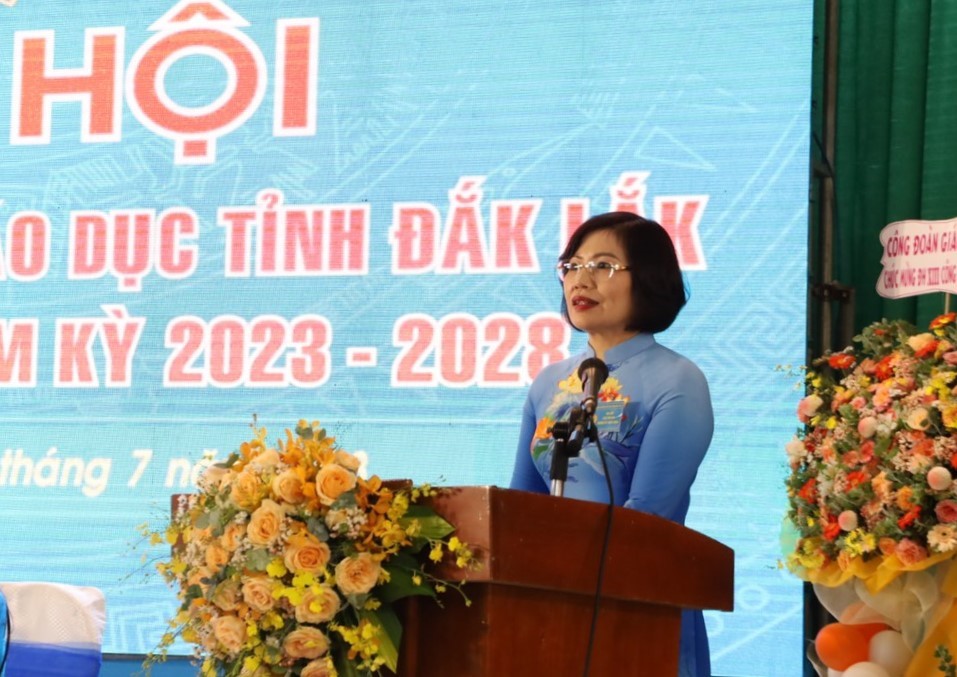 The 13th Congress of the Education Sector Trade Union in Dak Lak Province for the term 2023-2028