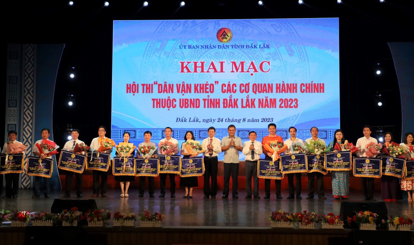 Opening Ceremony of the "Skillful Mass Communications" Competition for Administrative Agencies under the Provincial People's Committee of Dak Lak 2023