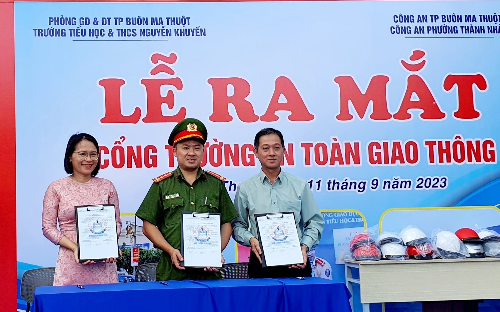 Launch of the "Safe Traffic at School Gate" Model