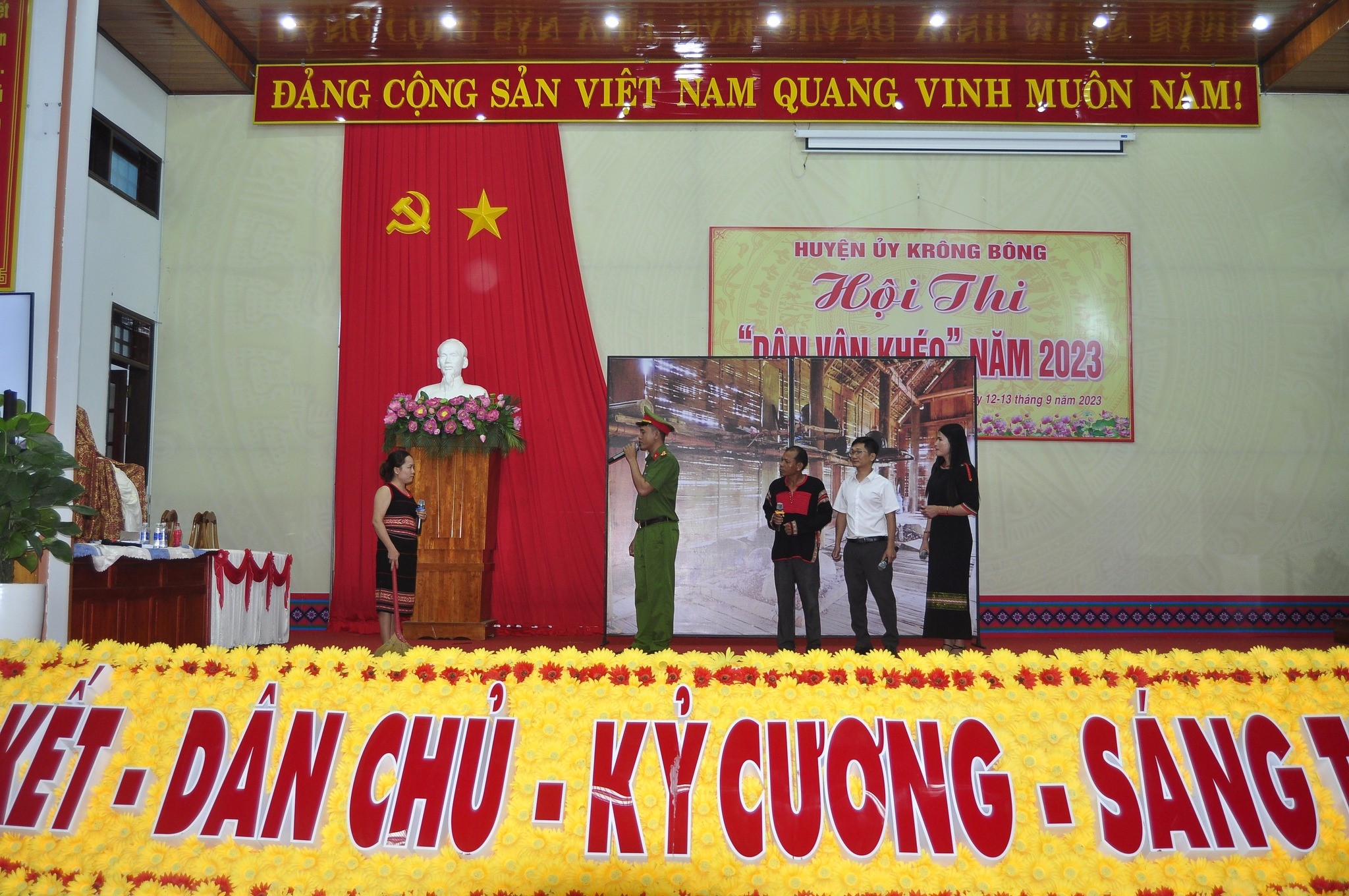 "Clever Mass Mobilization" Competition in Krong Bong District in 2023