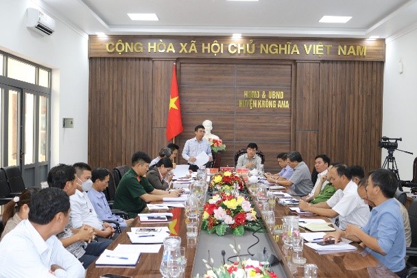 Inspection of Disaster Prevention and Control in Krong Ana District in 2023