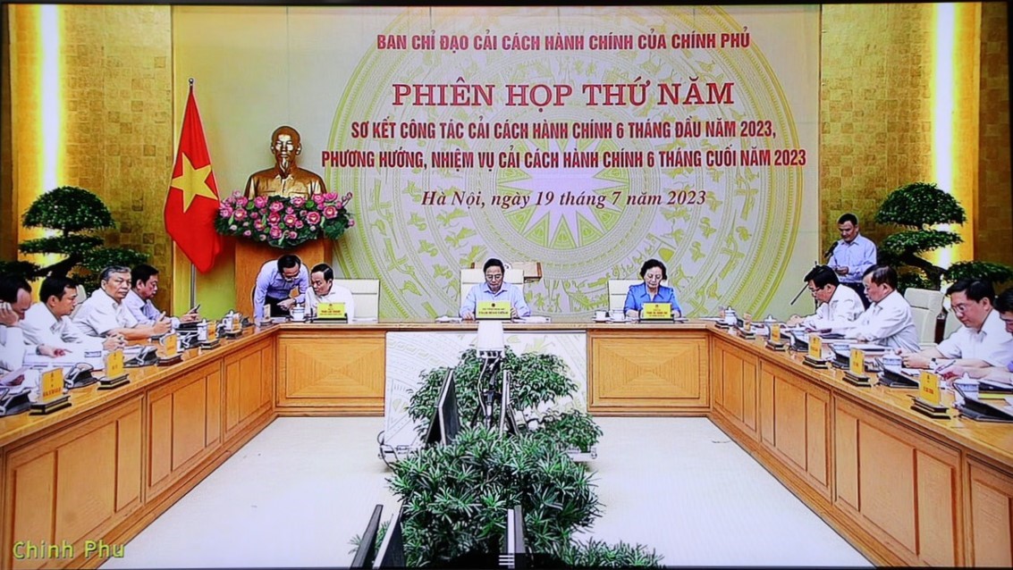 The Government's Administrative Reform Steering Committee's fifth session