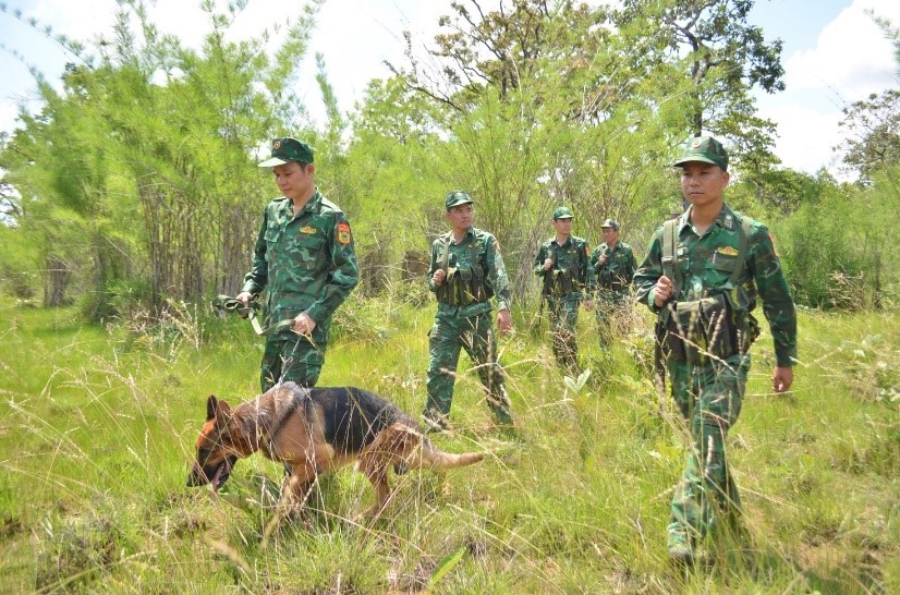 Border guards in Dak Lak province strengthen border protection and security during the 2/9 National Day holiday