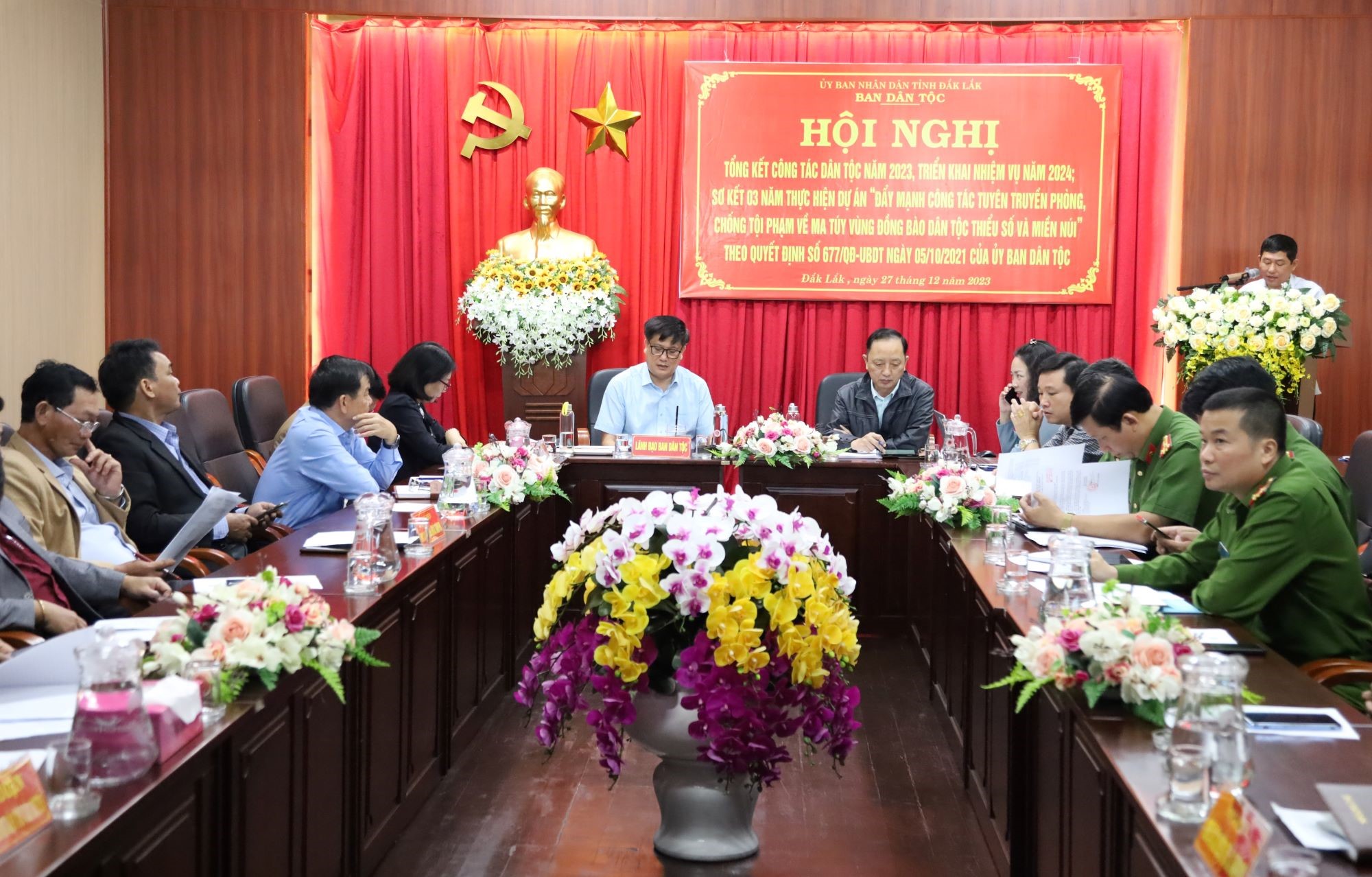 Implementation of Tasks for 2024 by the Provincial Ethnic Committee